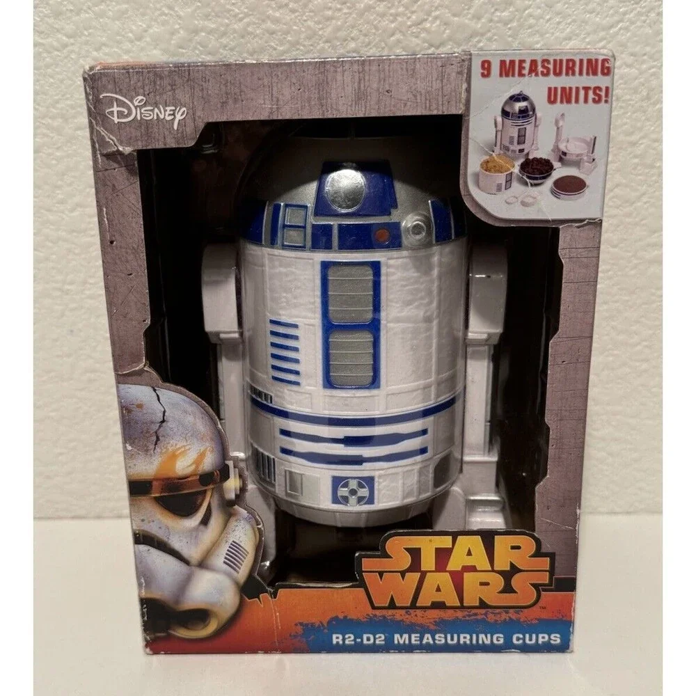 Disney Star Wars R2-D2 Measuring Cups 9 Measuring Units ThinkGeek W BOX